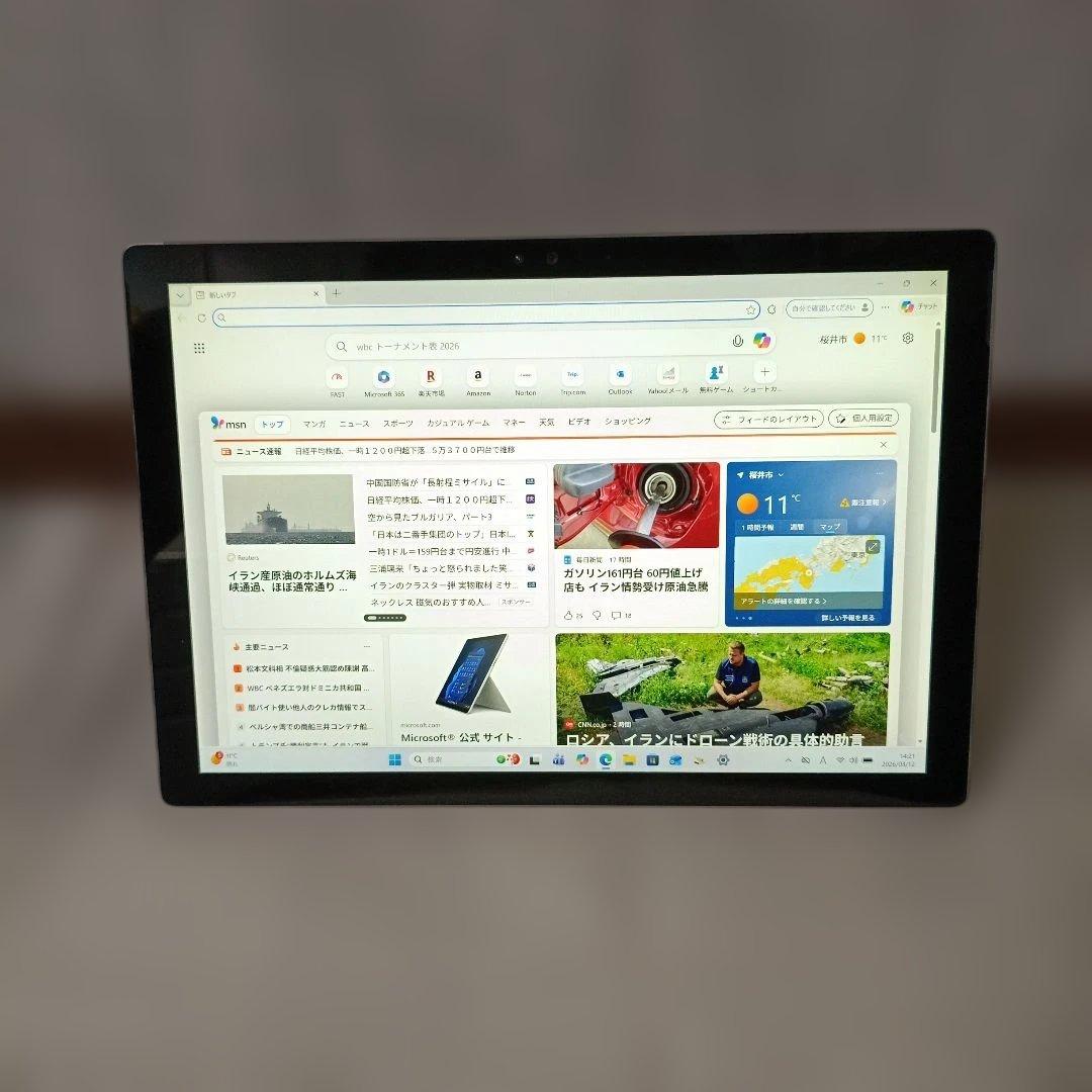 Microsoft Surface 1724 4G SSD128G 2021付き