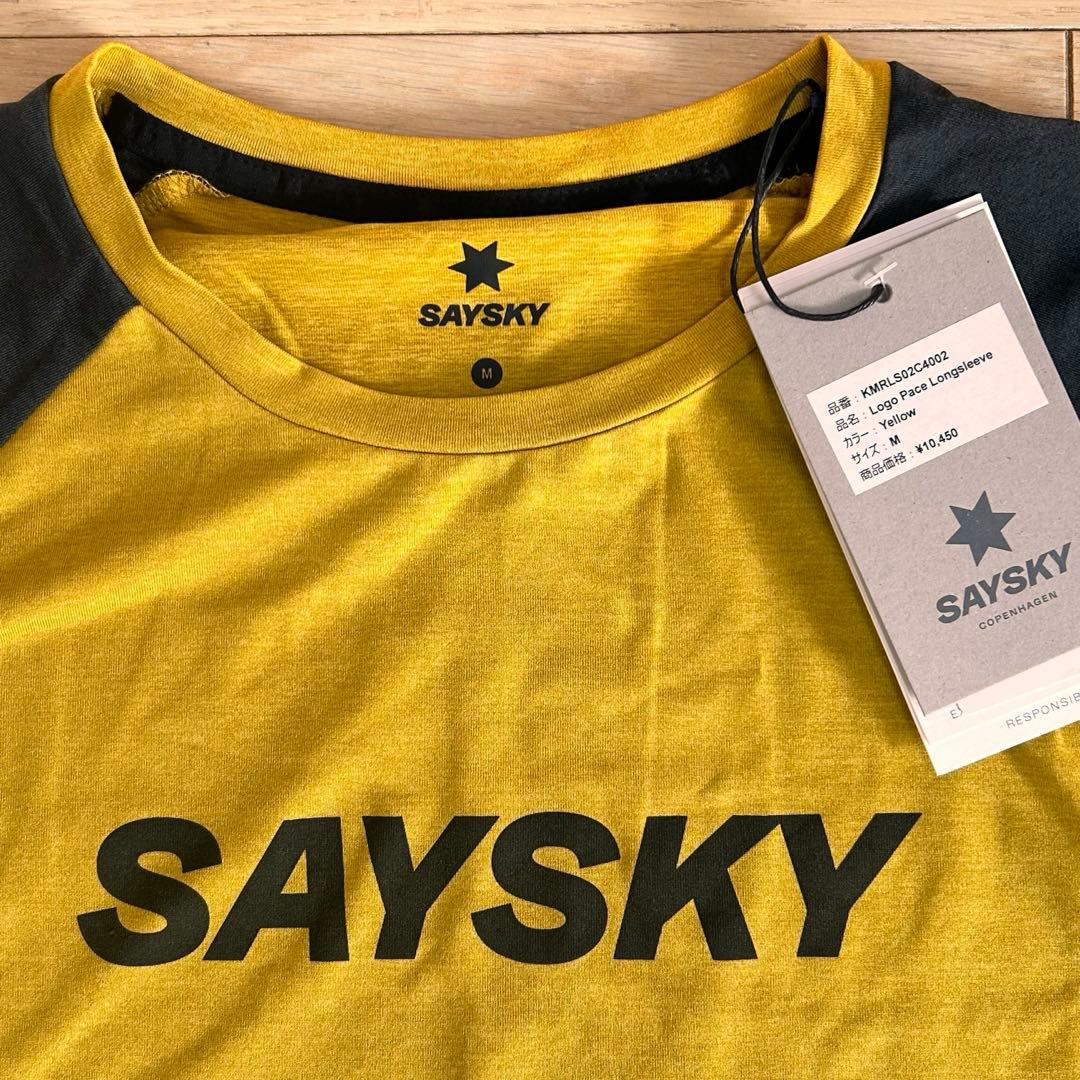 【新品タグ付】SAYSKY Logo Pace Longsleeve メンズM
