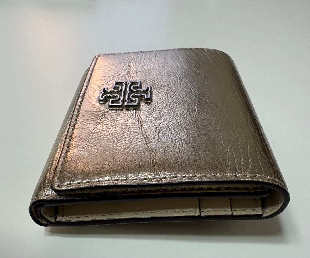 Tory Burch ゴールド 二つ折り財布