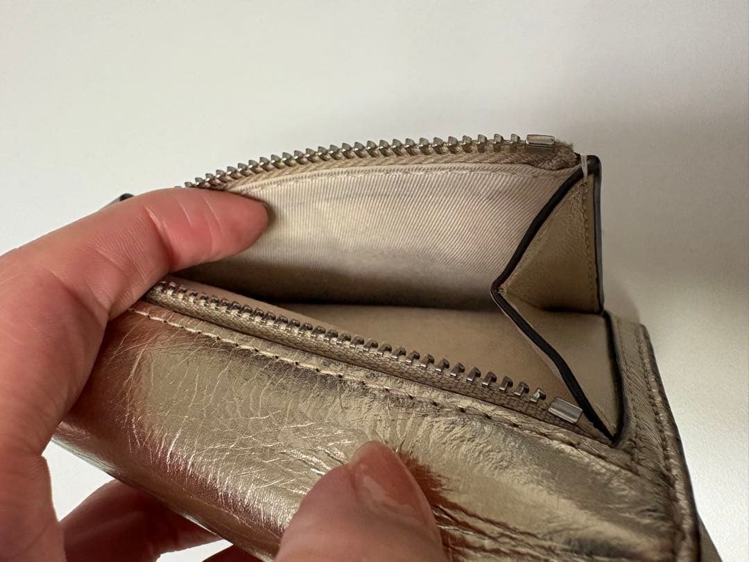 Tory Burch ゴールド 二つ折り財布