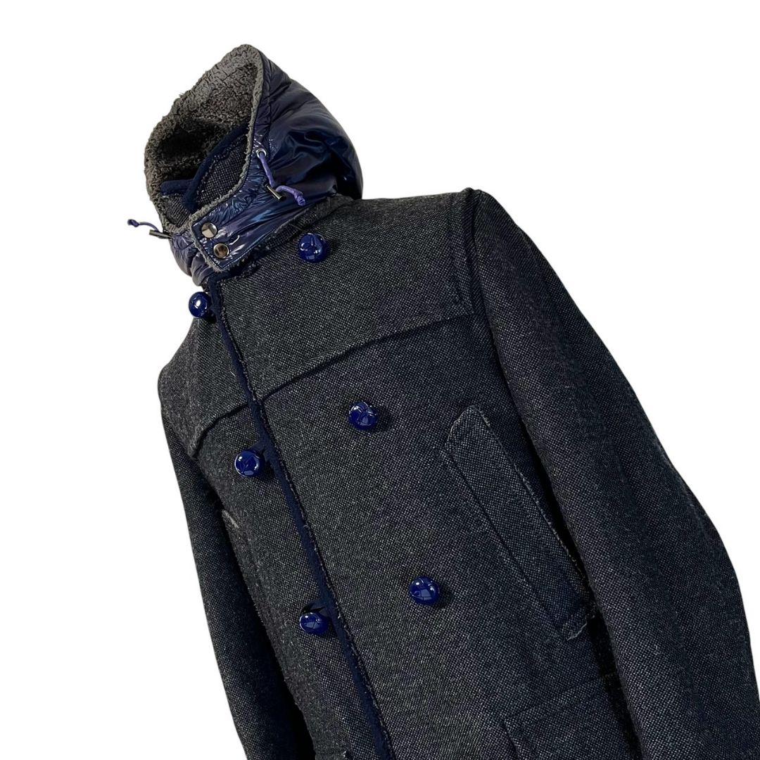 【12-00299M】【2】sacai♡サカイ ボア ダッフルコート メンズ