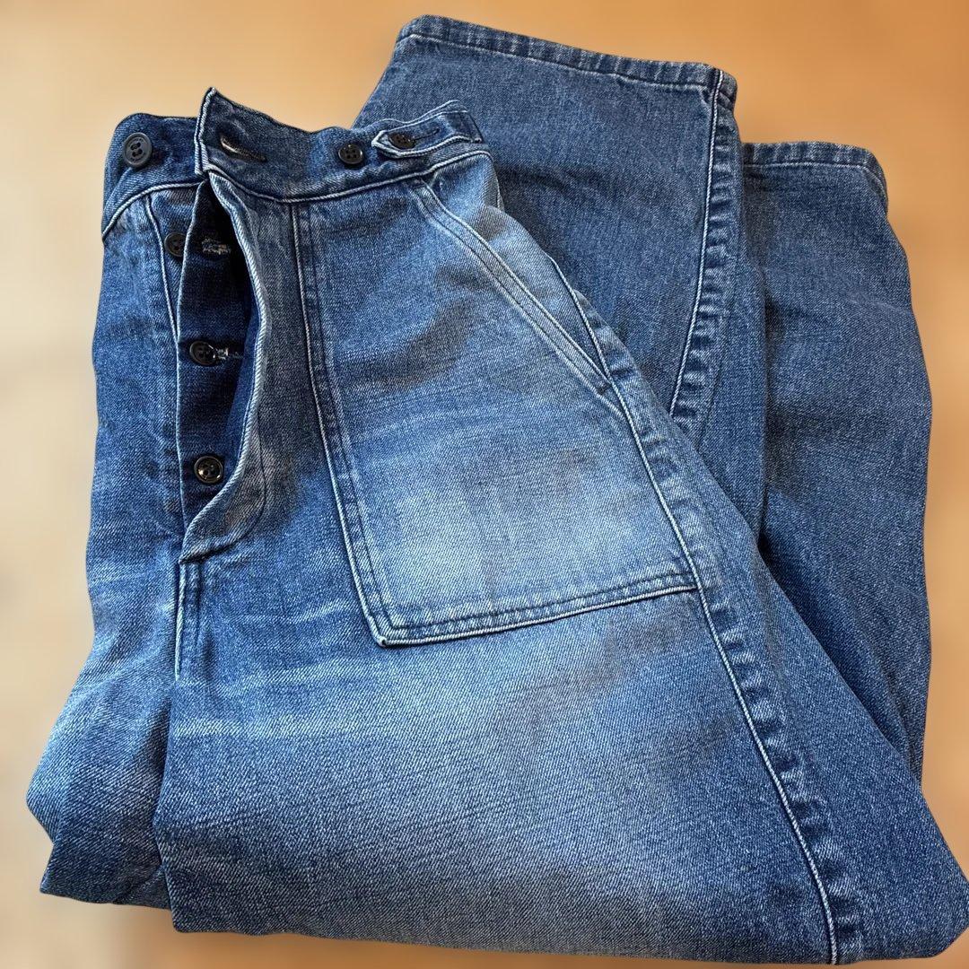 《USED》ORDINARY FITS ジェームスパンツ　デニムパンツ　L