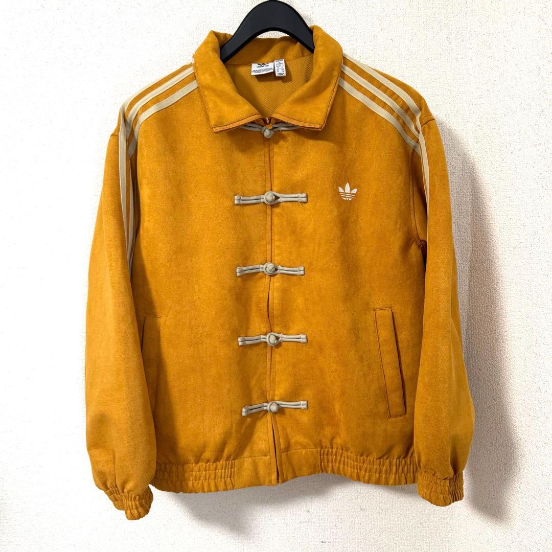 adidas アディダス 中国限定 蛇年トラックジャケット　イエロー　M
