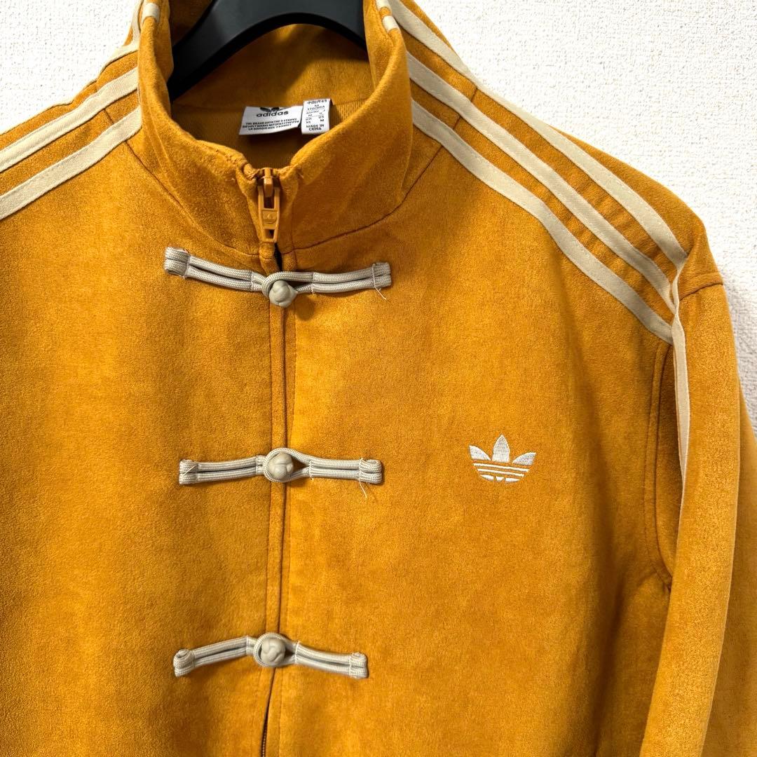 adidas アディダス 中国限定 蛇年トラックジャケット　イエロー　M