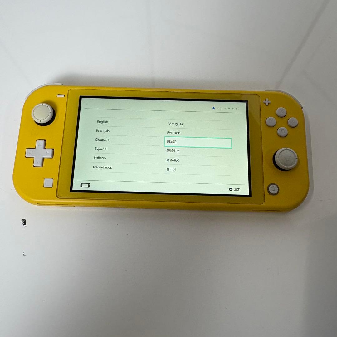 任天堂 Switch Lite スイッチライト イエロー　HDH-001 ソフト