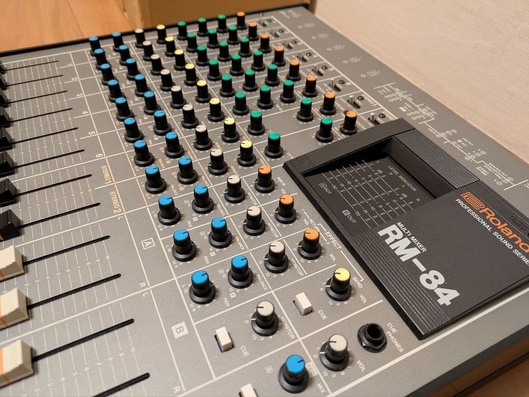 Roland RM-84ビンテージアナログミキサー(簡易チェック済)夏季値下げ中