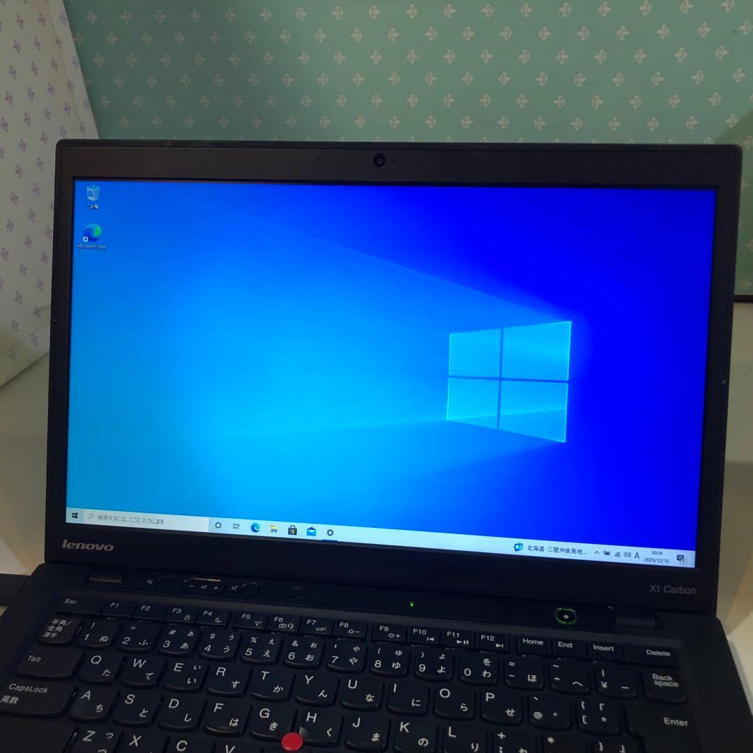 レノボ X1 Carbon i5-3427U 4GB HD166GB 動作OK