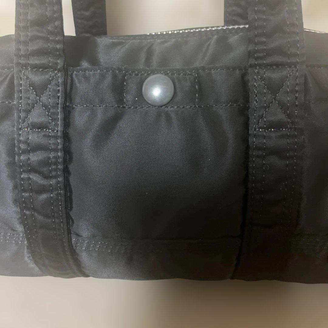 【美品】PORTER TANKER ダッフルバッグ ミニボストンバッグ 黒