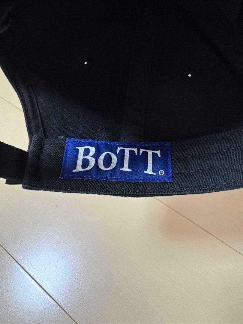 BoTT 刺繍ロゴ ブラックキャップ