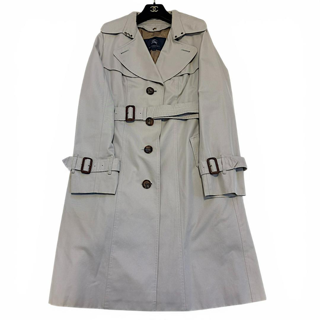 【美品】 BURBERRY LONDON ノバチェック 2Way トレンチコート