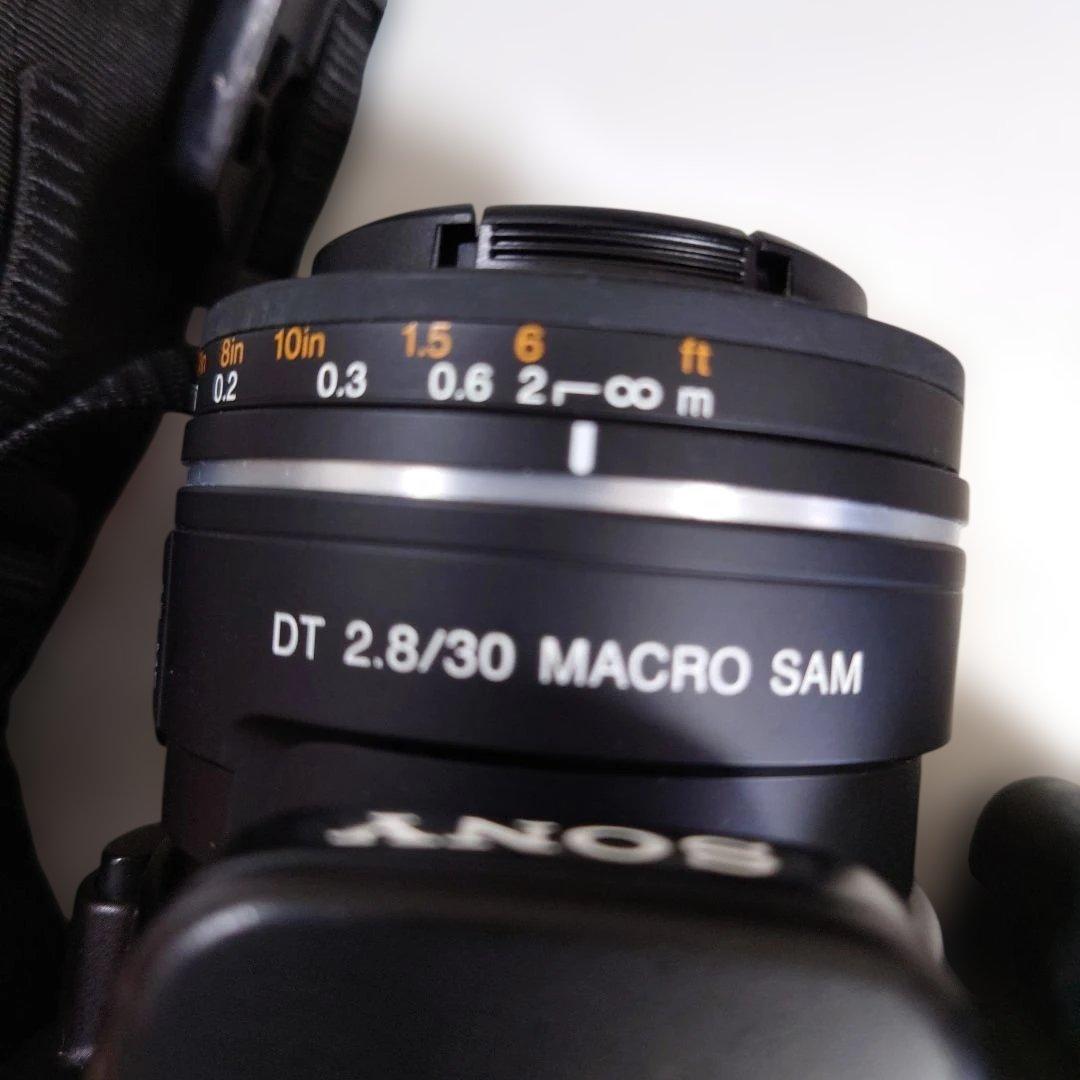 SONY ソニー α100 DSLR-A100 デジタル一眼レフカメラ　レンズ
