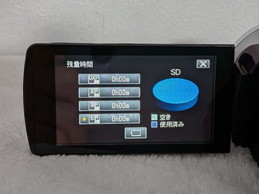 見て見て、超美品　JVC FULL HD ビデオカメラ 40倍光学ズーム