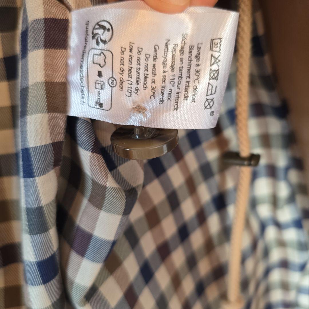Sezane Hugo Parka セザンヌの春コート、ベージュ38 M-L