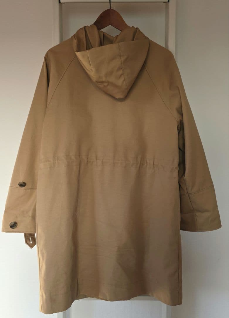 Sezane Hugo Parka セザンヌの春コート、ベージュ38 M-L