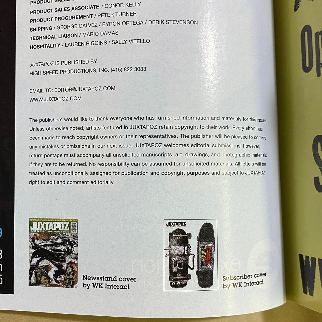 JUXTAPOZ 2009 JAN #96 2冊