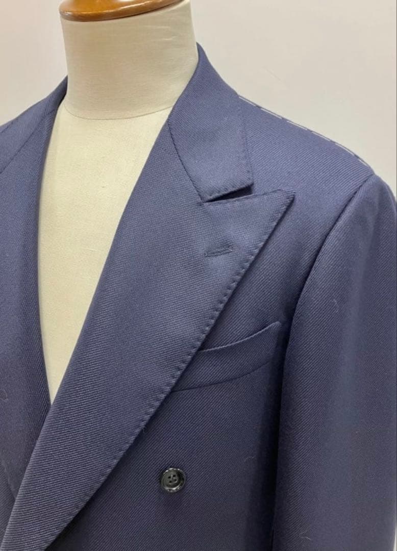 BEAMS F / BOWER ROEBUCK 6ボタン ダブルブレステッド48