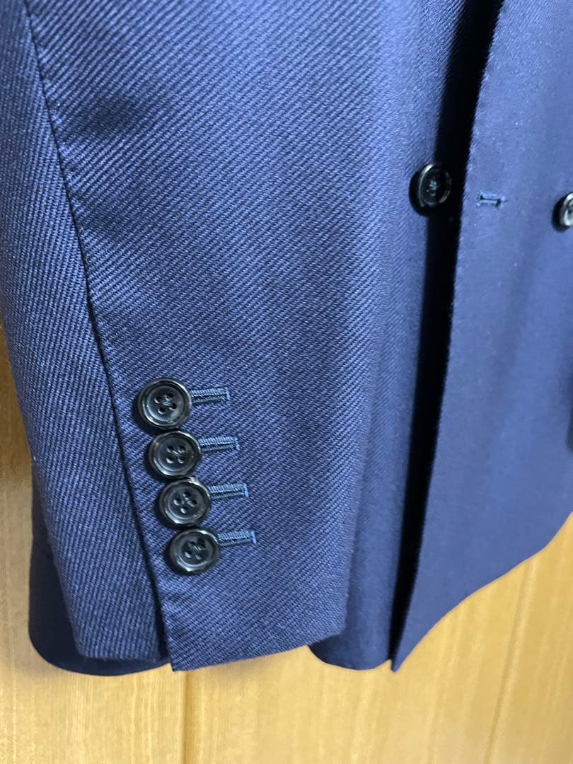 BEAMS F / BOWER ROEBUCK 6ボタン ダブルブレステッド48