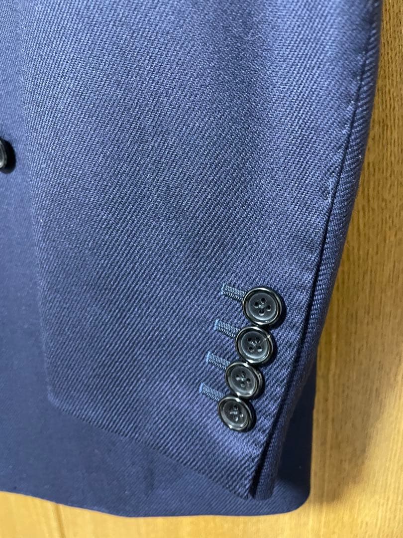 BEAMS F / BOWER ROEBUCK 6ボタン ダブルブレステッド48