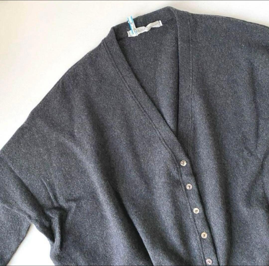 【美品】album di famiglia カーディガン　カシミヤ　コートニット