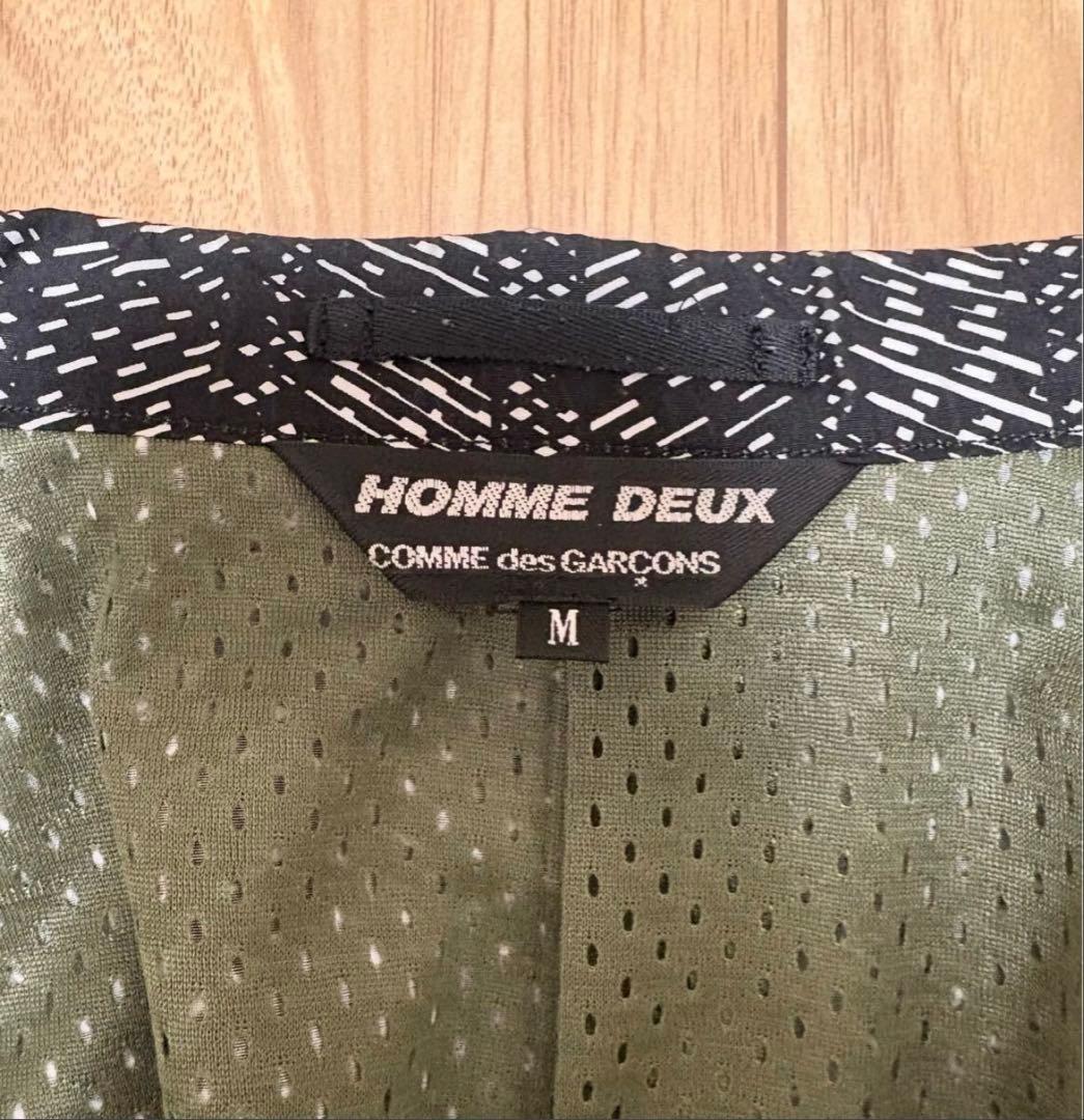 COMME des GARCONS HOMME DEUX コーチジャケット 黒