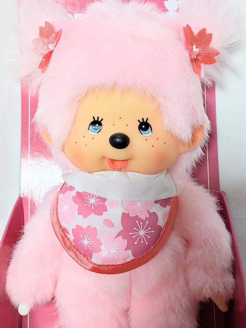 EU限定 モンチッチ サクラ 桜 ぬいぐるみ 約20cm