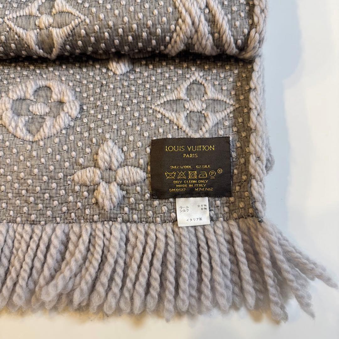 Louis Vuitton エシャルプ ロゴマニア マフラー