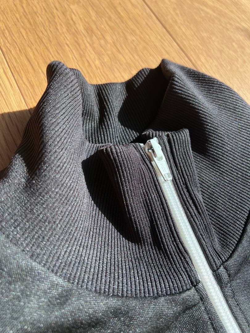 《げっち様》Fred Perry ストライプ ジップアップジャケット L 白　黒