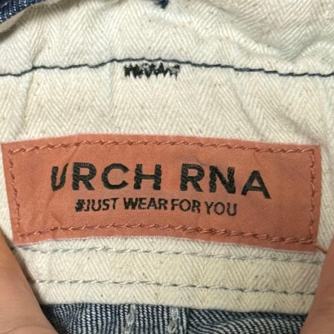 RNA ダークブルーイージーワイドパンツ ゴム付き（アールエヌエー）