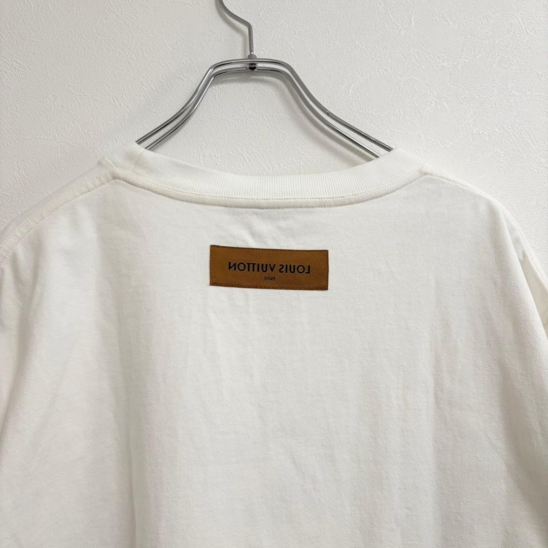【美品】ルイヴィトン インサイドアウト Tシャツ メンズ Lサイズ ホワイト