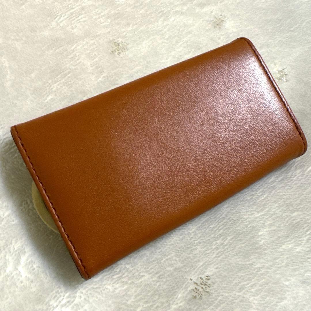 【美品】アニエスベー キーケース ブラウン