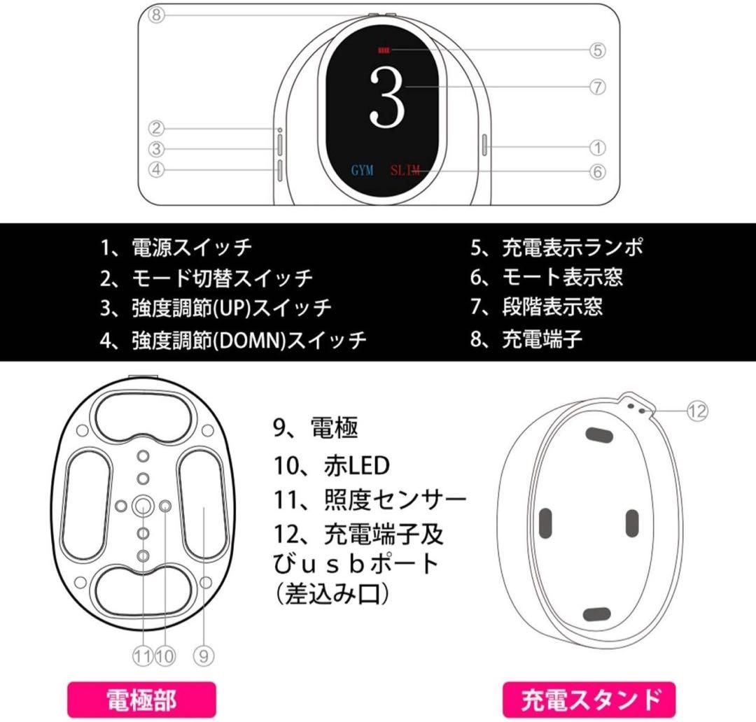 Flll家庭用キャビテーション 脂肪燃焼 EMS全身ダイエット 美顔器 筋トレ