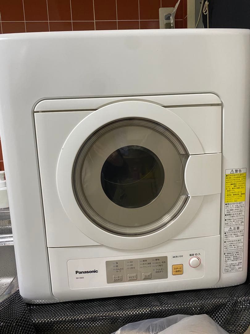 Panasonic NH-D603 電気式衣類乾燥機　フィルター付き