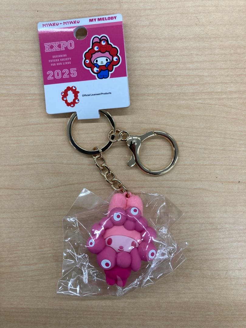 EXPO 2025 推しカラー　サンリオミャクミャクなりきりキーホルダー7種