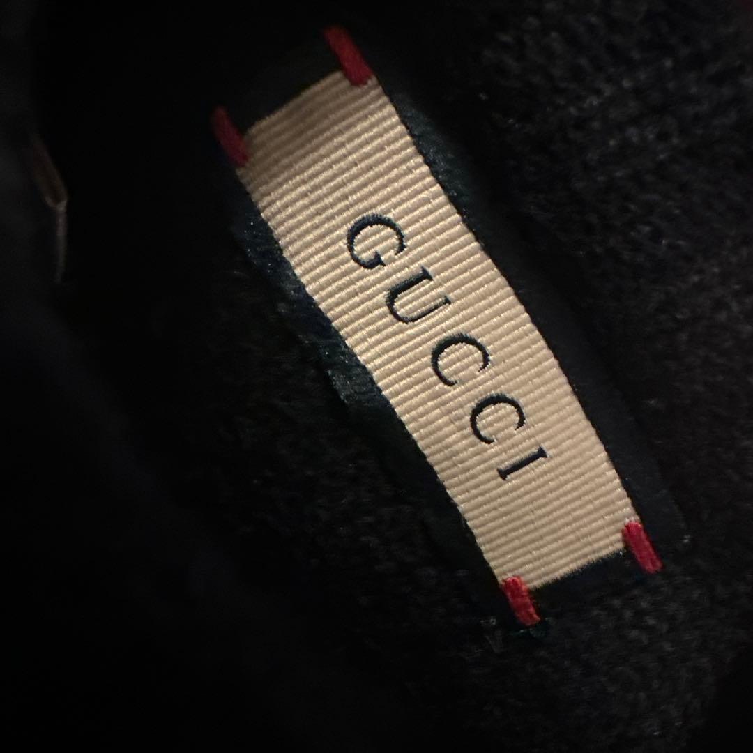 GUCCI ブラック GGパターン 手袋