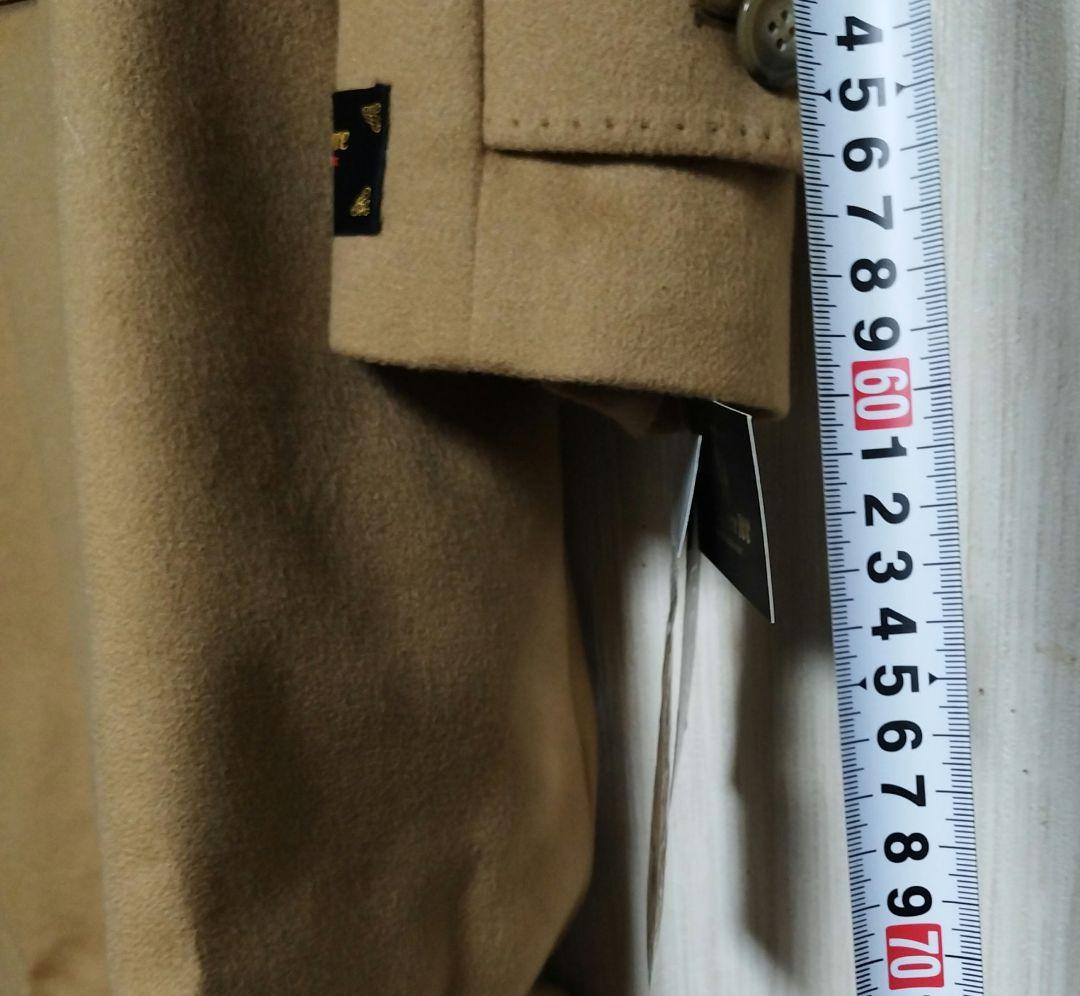 未使用　美品　カシミヤ100% ベージュロングコート