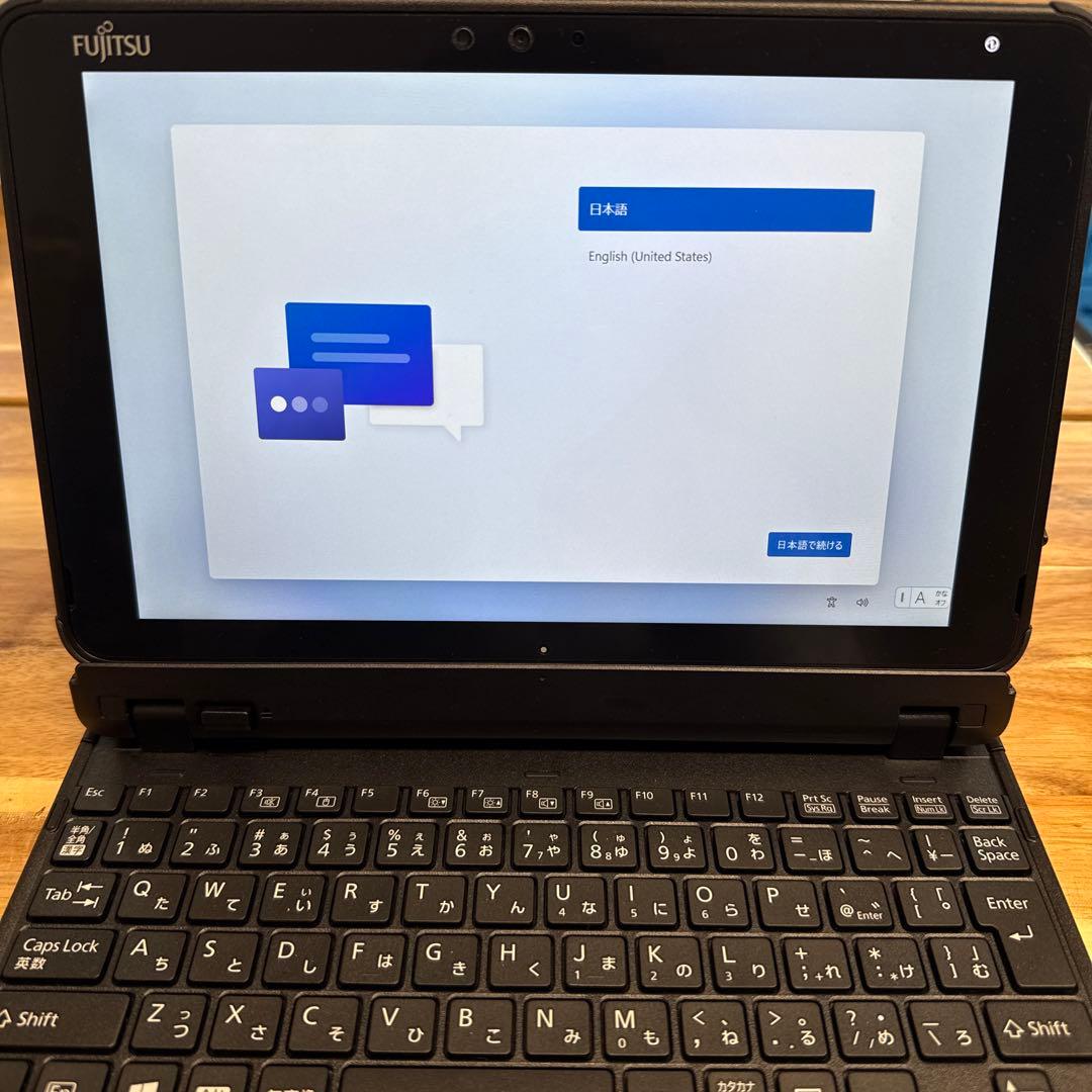 富士通 arrows WindowsタブレットWQ2/F1 SSD256GB