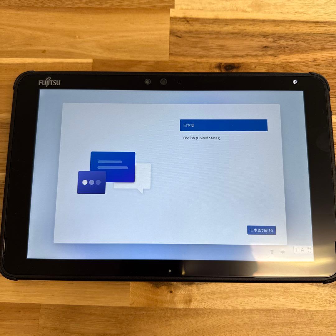 富士通 arrows WindowsタブレットWQ2/F1 SSD256GB