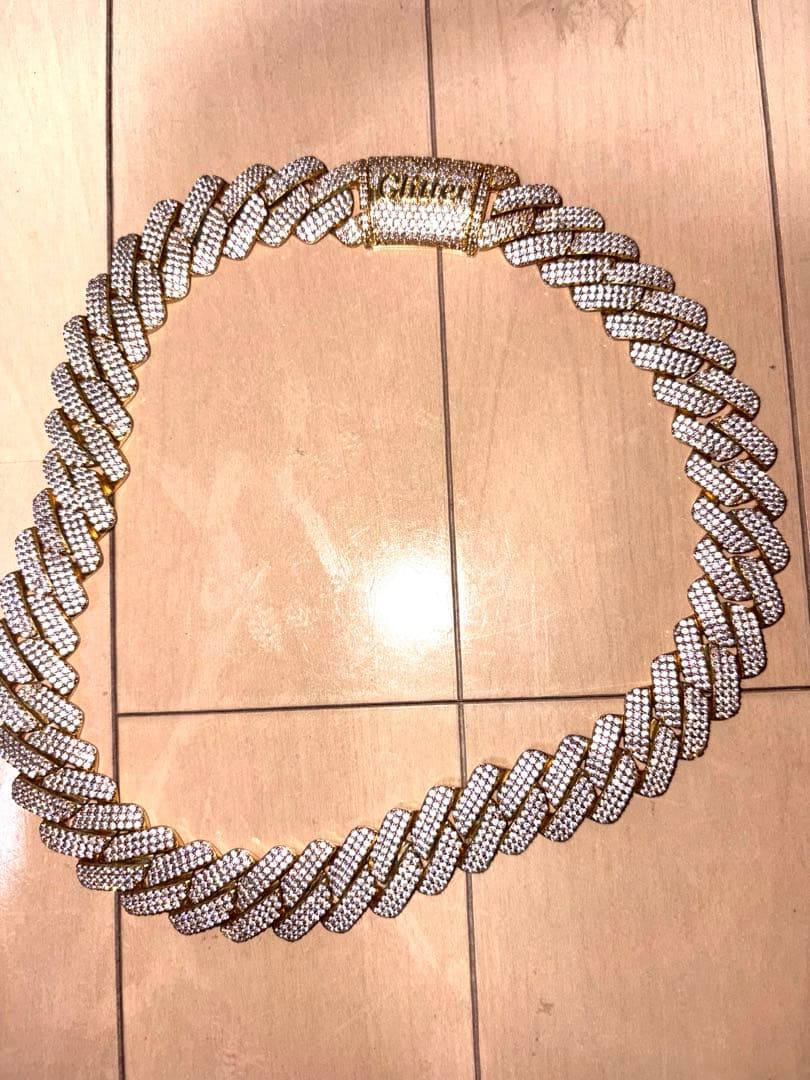 glitterシルバーチェーン19mm50cm