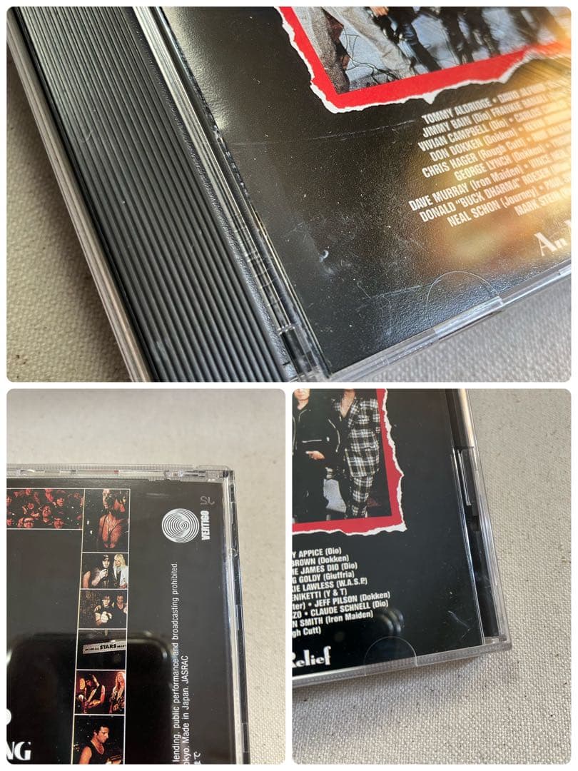 【盤質良好】 「ヒア・アンド・エイド / スターズ」 セル版 帯付き 国内盤
