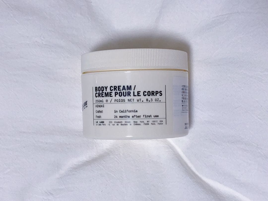 【LE LABO】BODY CREAM HINOKI