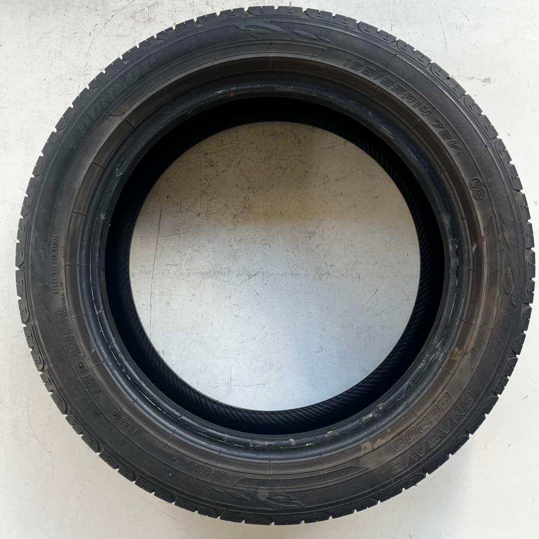 溝あり！ダンロップ 165/55R14 エナセーブEC203 4本セット！