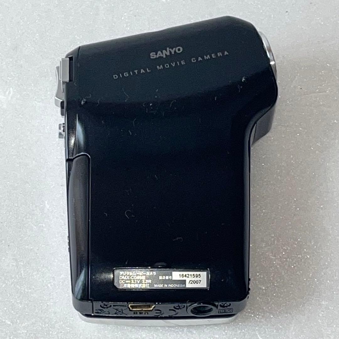 SANYOデジタルムービーカメラXacti DMX-CG65シルバー⭐️実働美品