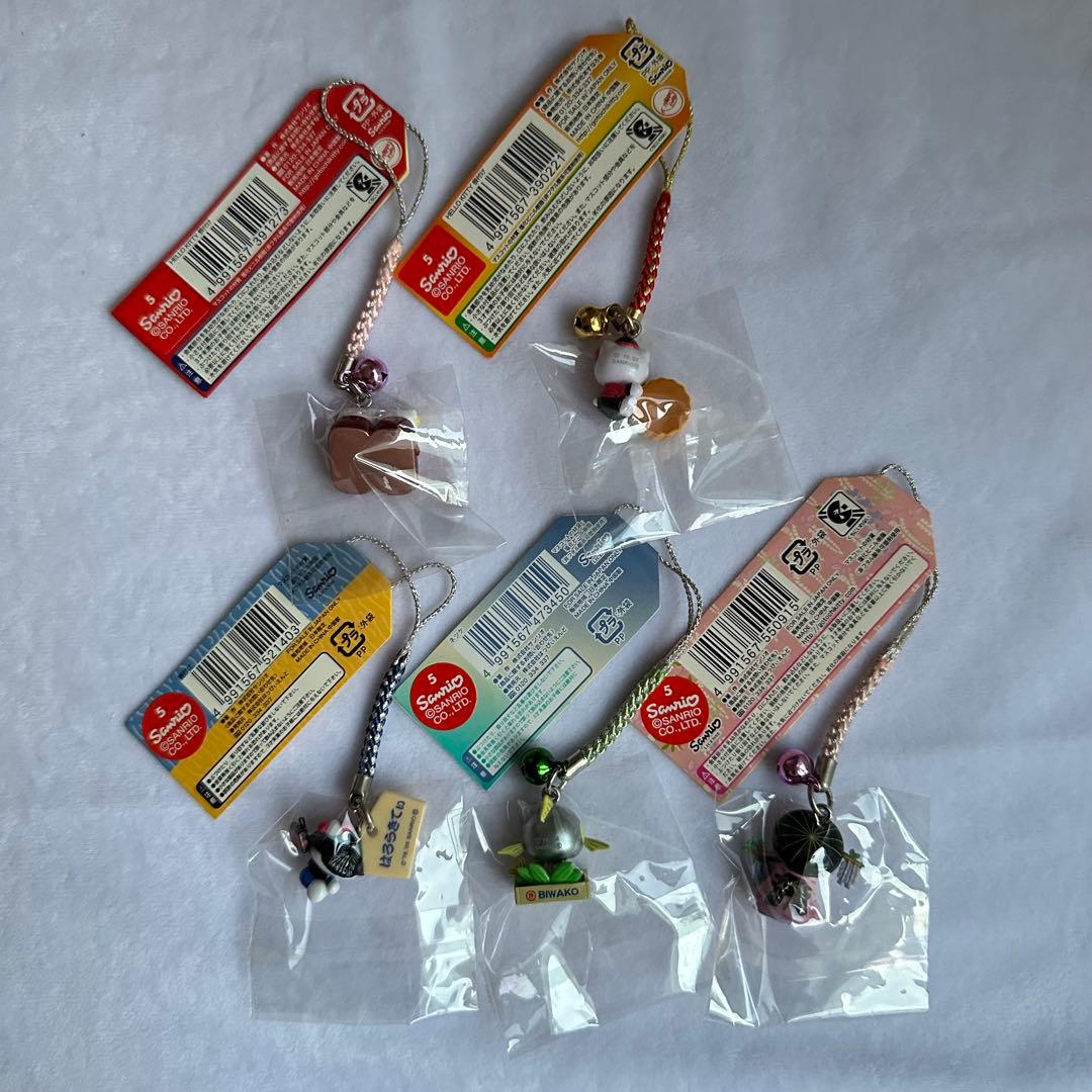 【未使用】ハローキティ ストラップ 10個セット