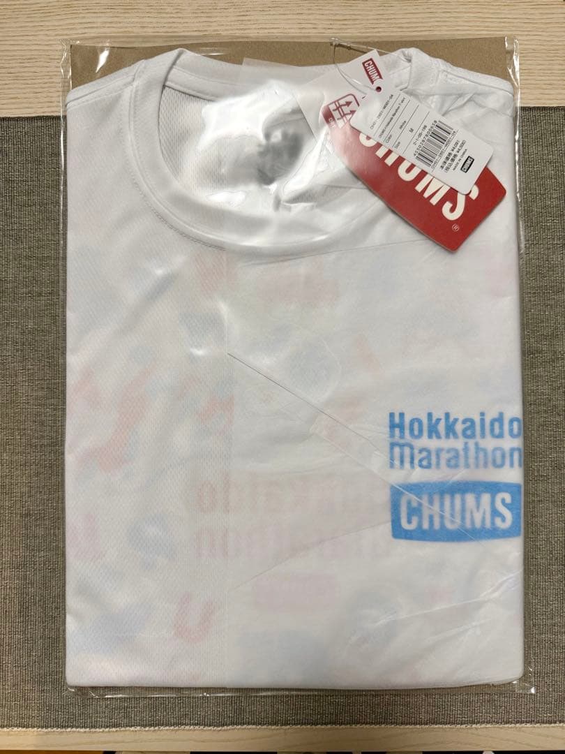 CHUMS×北海道マラソン T-shirt / M size