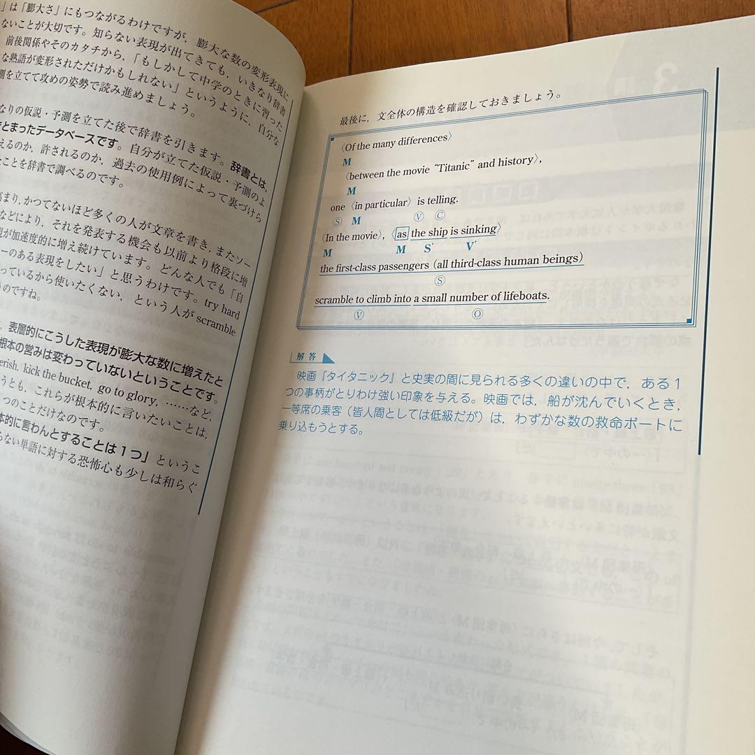 登木健司先生✨️希少✨️【英文読解が戦略的にできる本】帯なし