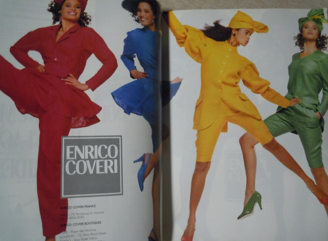 １９８７年　VOGUEフランス ２月号
