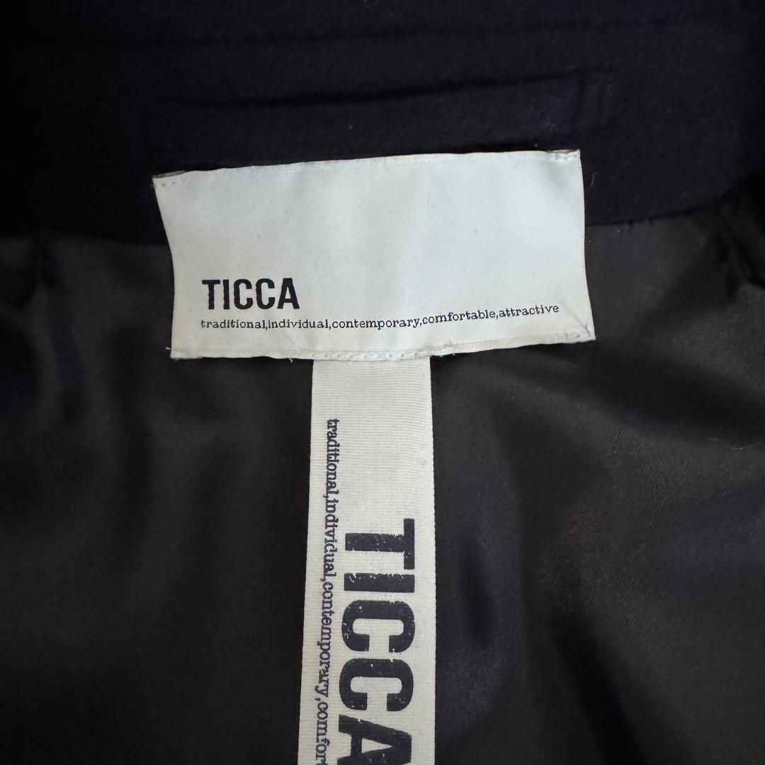 TICCA テントコート　ロング　ネイビー　23AW