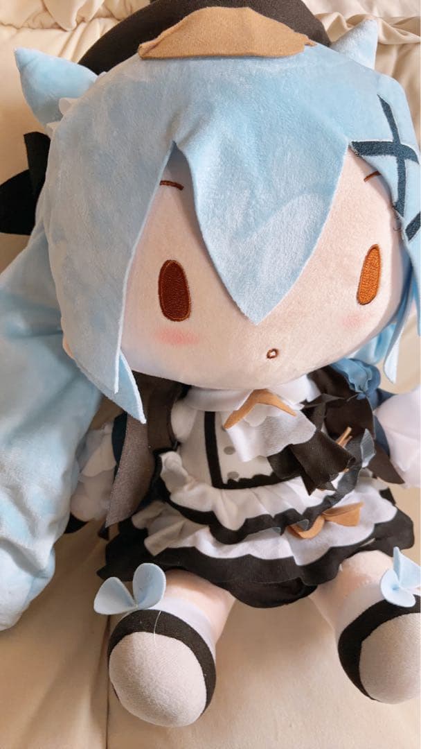 初音ミク　ぬいぐるみ　LL 秋旅行　ふわぷち