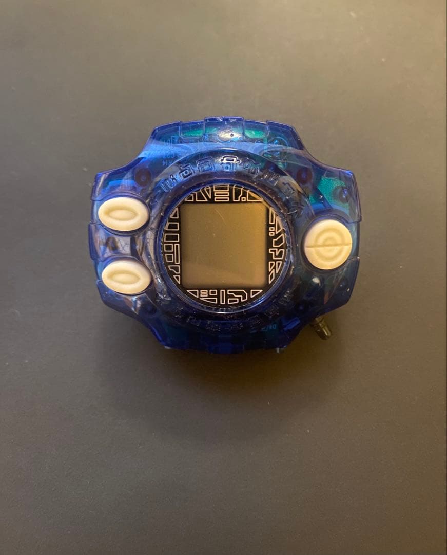 【動作確認済み】初代デジモン　デジヴァイス　青　ブルー　電池付