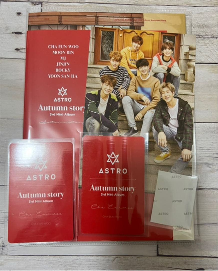 ASTRO アルバム Autumn story red 四季 ウヌ コンプセット